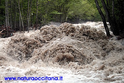 Alluvione in Valle Maira
